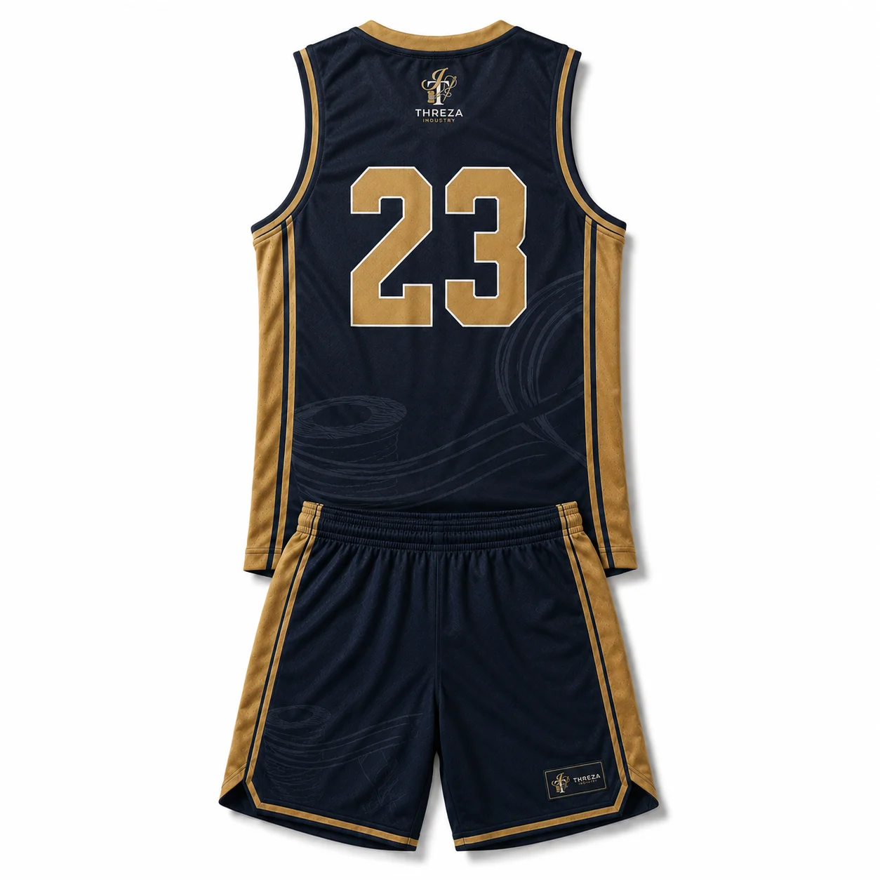 Custom Reversible Basketball Uniform image 3