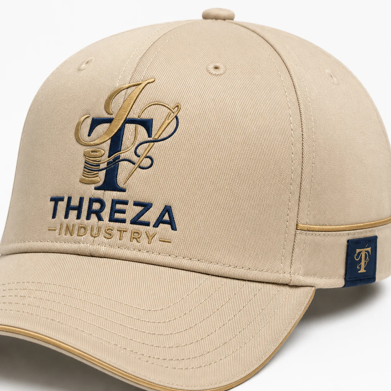 Custom Structured Baseball Cap image 3