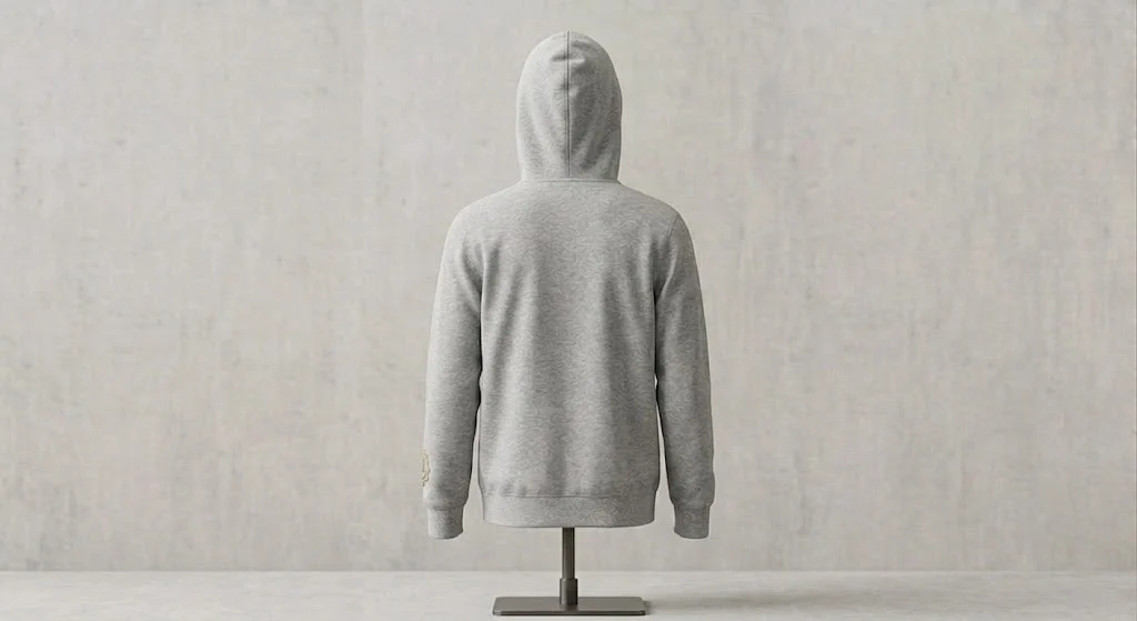 Essential Pullover Hoodie - Minimal Classic Sweatshirt image 3