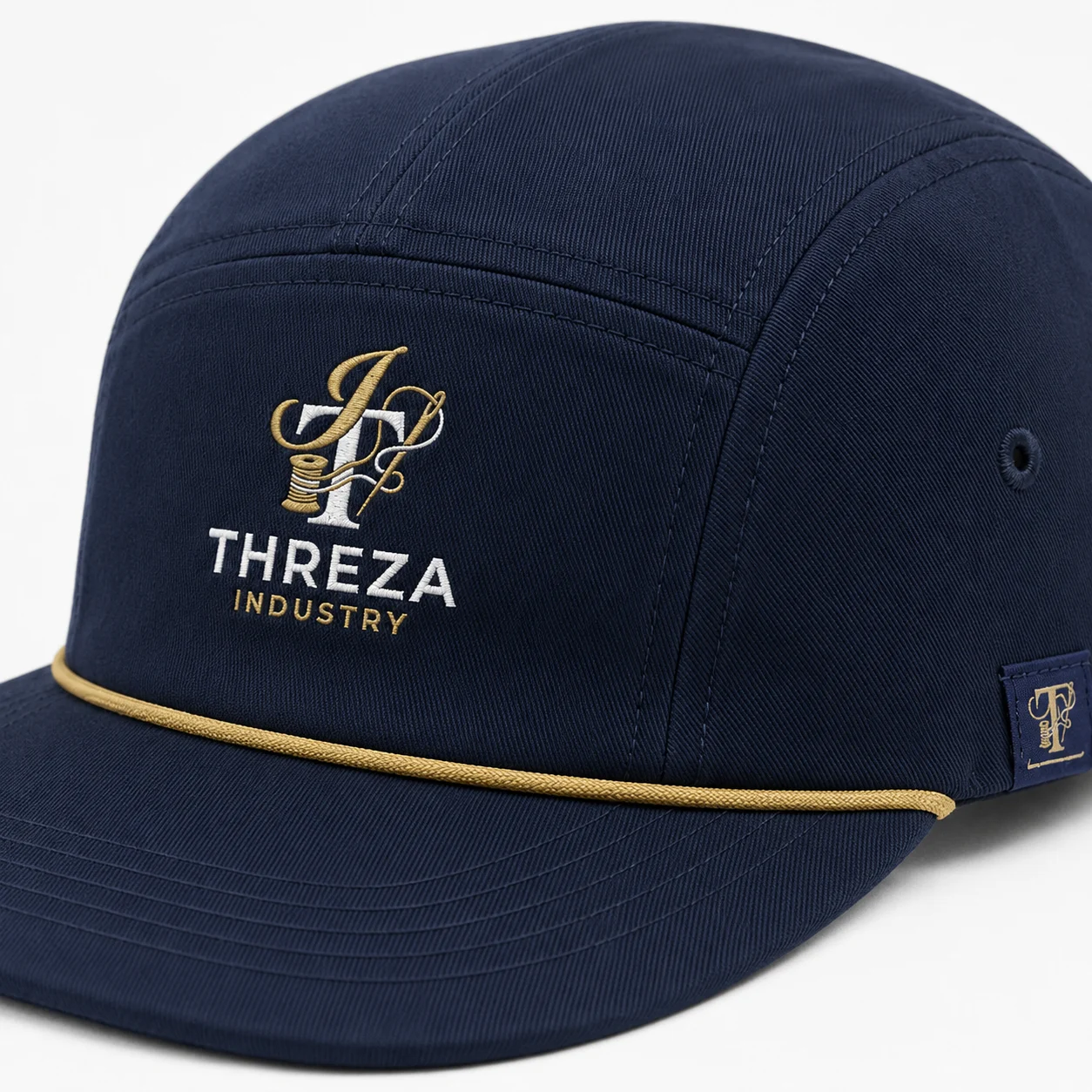 Premium Five-Panel Streetwear Cap image 3