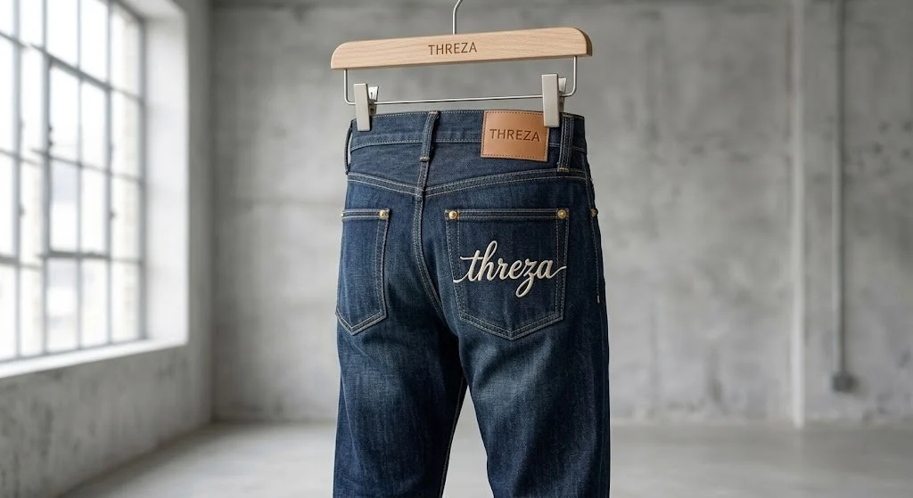 Premium Straight-Fit Denim Jeans image 2
