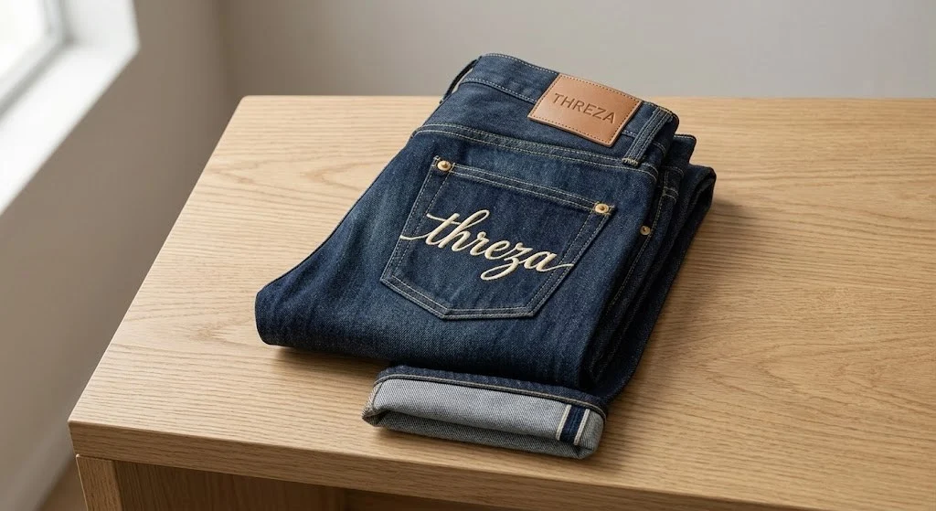Premium Straight-Fit Denim Jeans image 3
