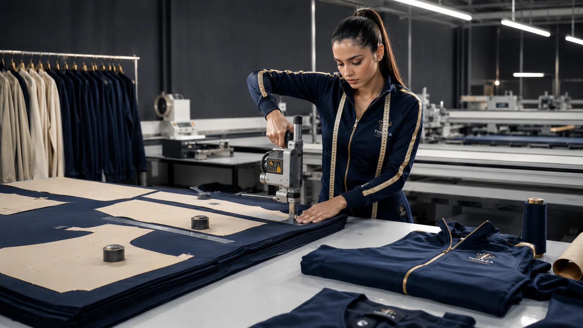 Fabric cutting